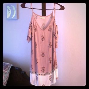 Dusty rose off dress